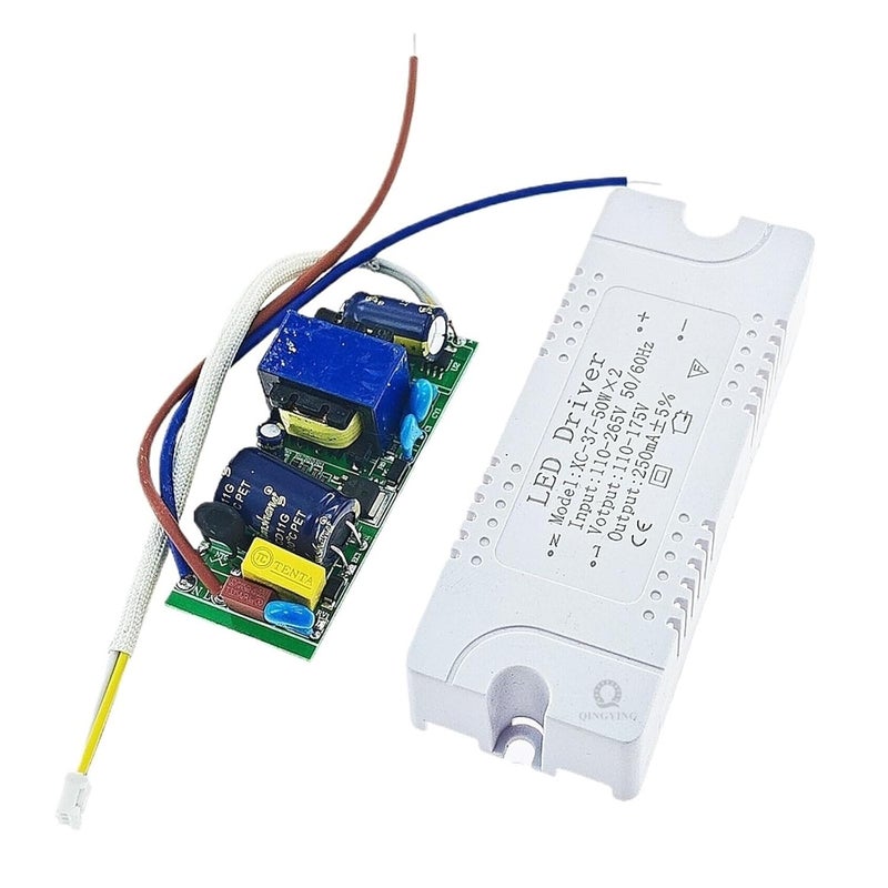 37 50Wx2 100W Ceiling Light Power Supply LED Driver AC110 265V Input Voltage - Image 1